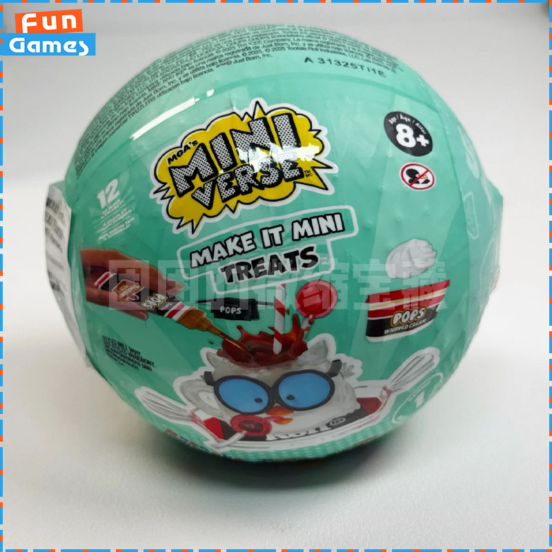Food Snacks Gifts - MGA miniverse mini bola cega brinquedos