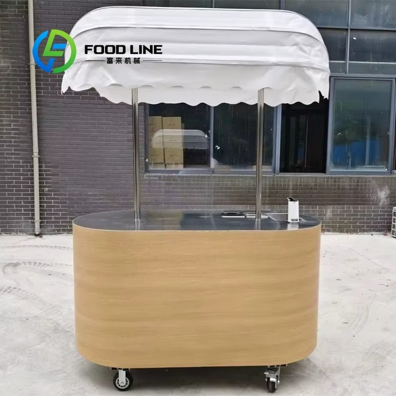 Carrinho de comida de rua pers - Quality Food Snacks avaliação e preço