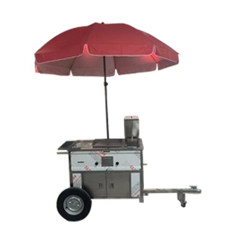 Carrinho de Comida Móvel Compa - Street Food Snacks avaliação e preço