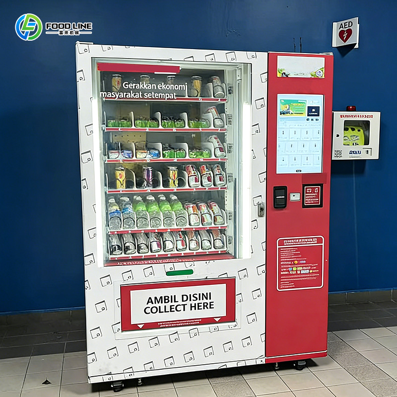 Máquina de Venda Automática de - Food Snacks Vending Machine avaliação e preço