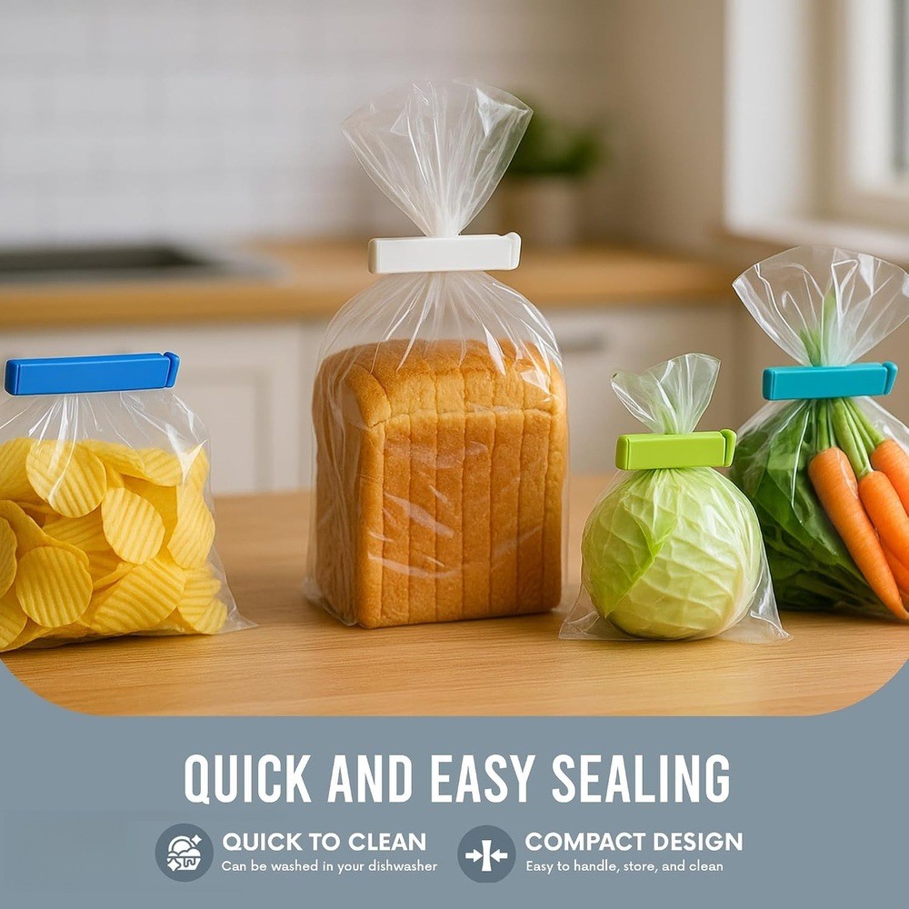 Clipes de Vedação para Sacos d - Quality Food Snacks avaliação e preço