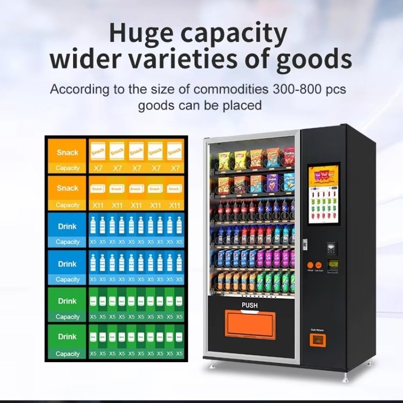 Máquina de Venda Automática de - Quality Food Snacks avaliação e preço