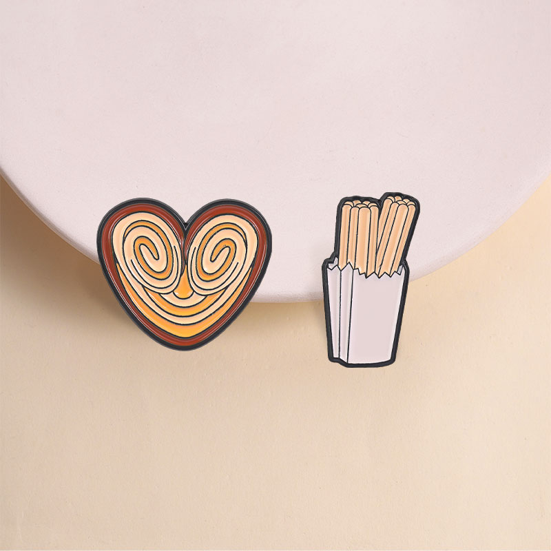 Pins Esmaltados de Comida Espa - Food Snacks Gifts avaliação e preço