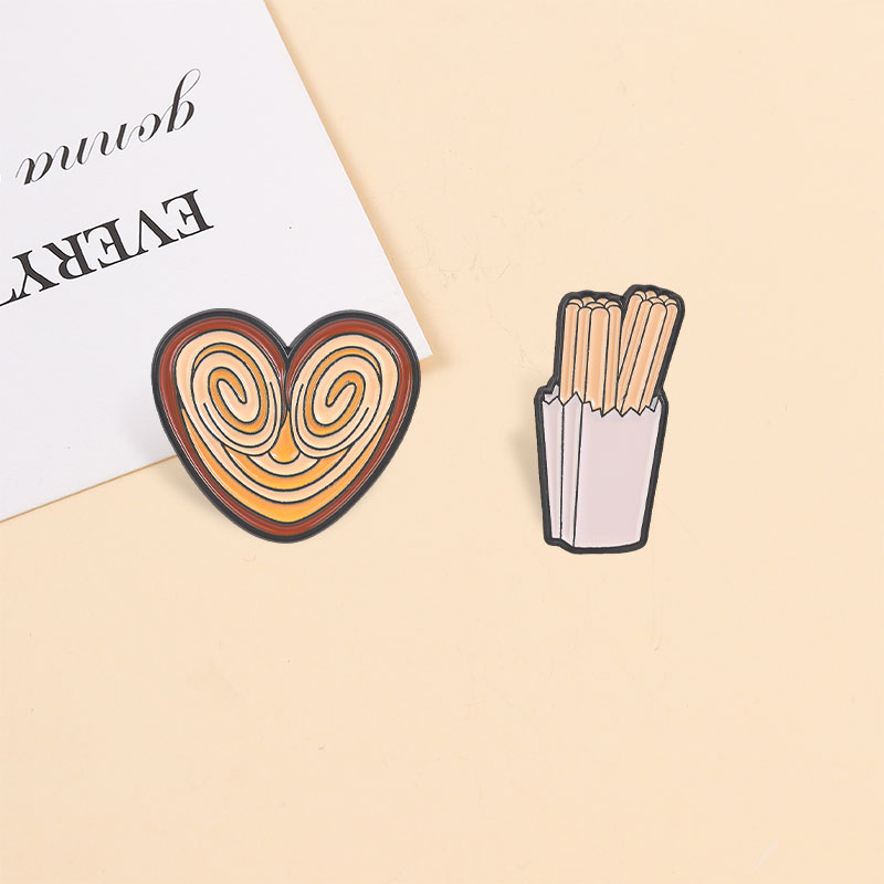 Pins Esmaltados de Comida Espa - Food Snacks Gifts avaliação e preço