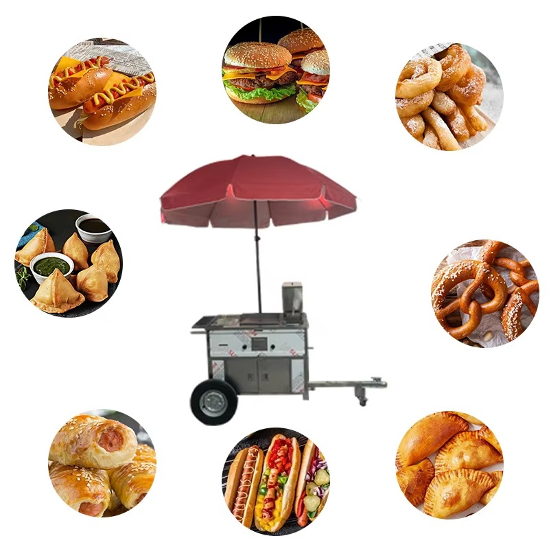 Carrinho de Lanches Móvel Rebo - Street Food Snacks avaliação e preço