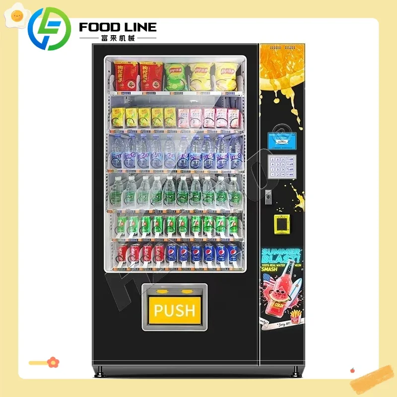 Máquina de Venda Automática de - Food Snacks Vending Machine avaliação e preço