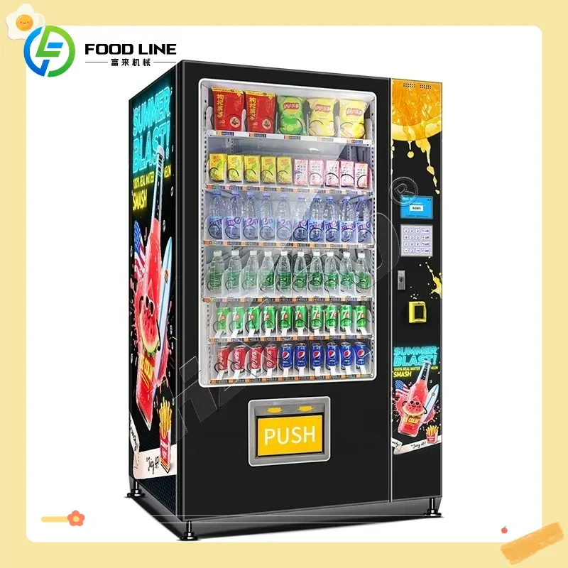 Máquina de Venda Automática de - Food Snacks Vending Machine avaliação e preço