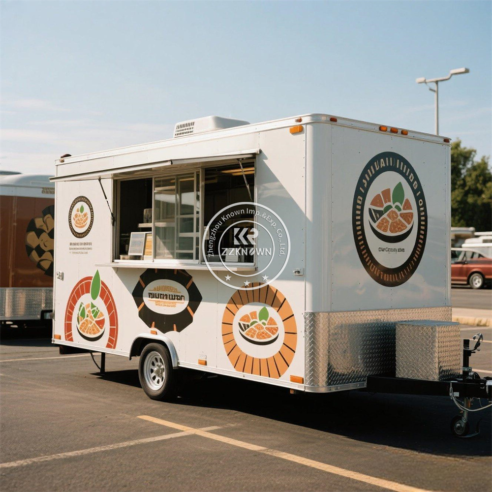 Caminhão de comida móvel de co - Street Food Snacks avaliação e preço