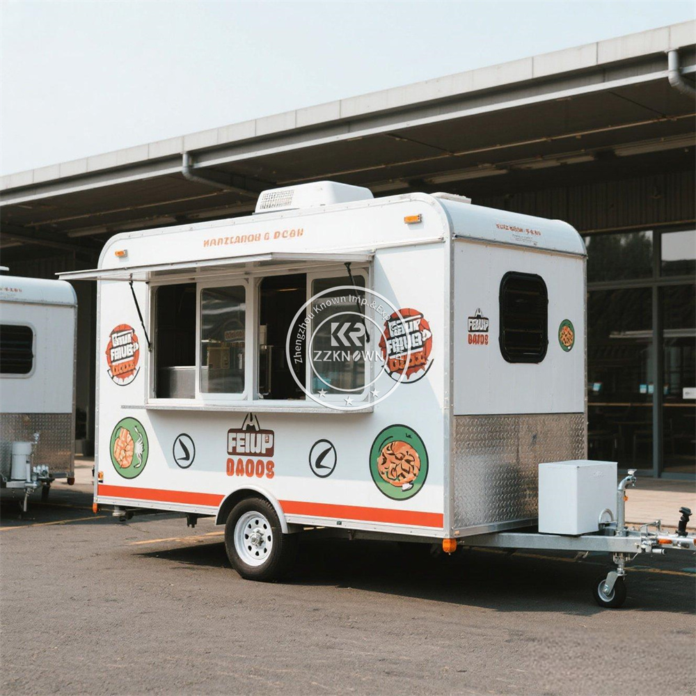 Caminhão de comida móvel de co - Street Food Snacks avaliação e preço