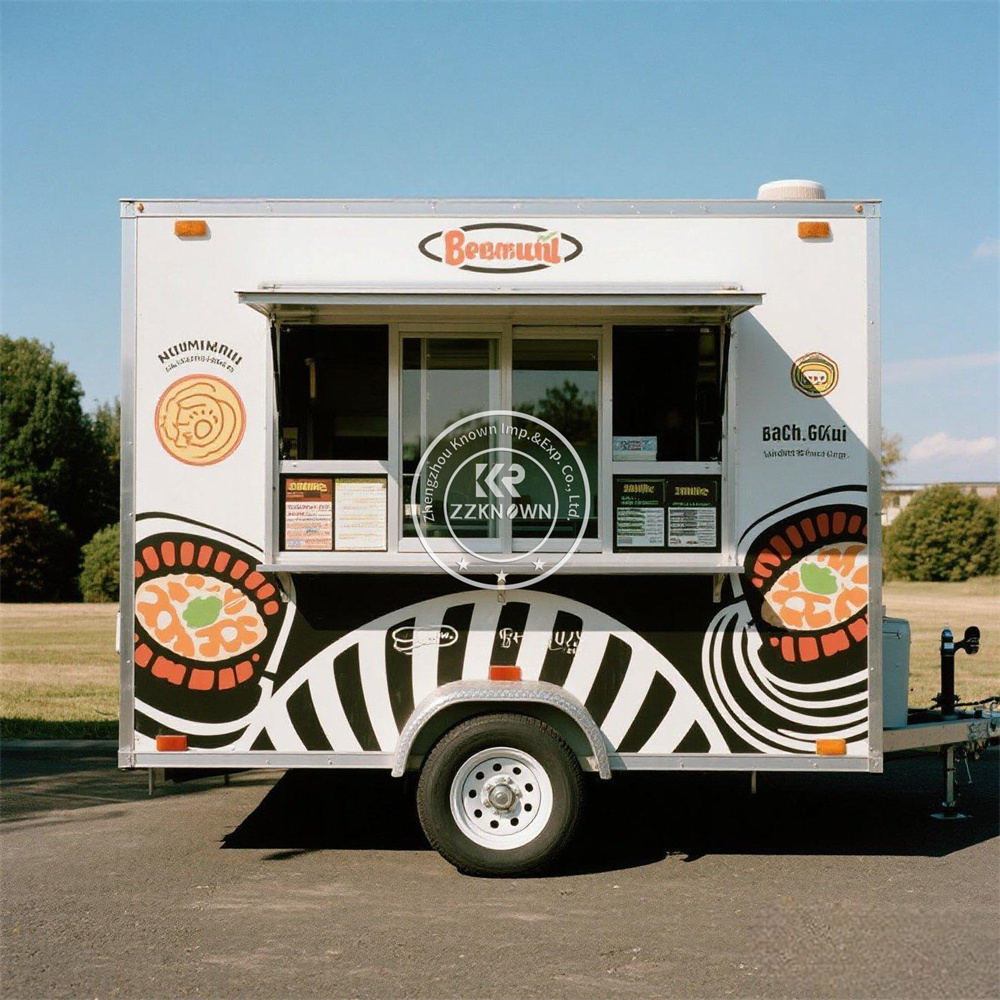 Caminhão de comida móvel de co - Street Food Snacks avaliação e preço