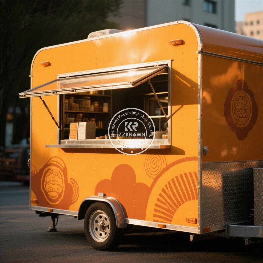 Caminhão de comida móvel de co - Street Food Snacks avaliação e preço