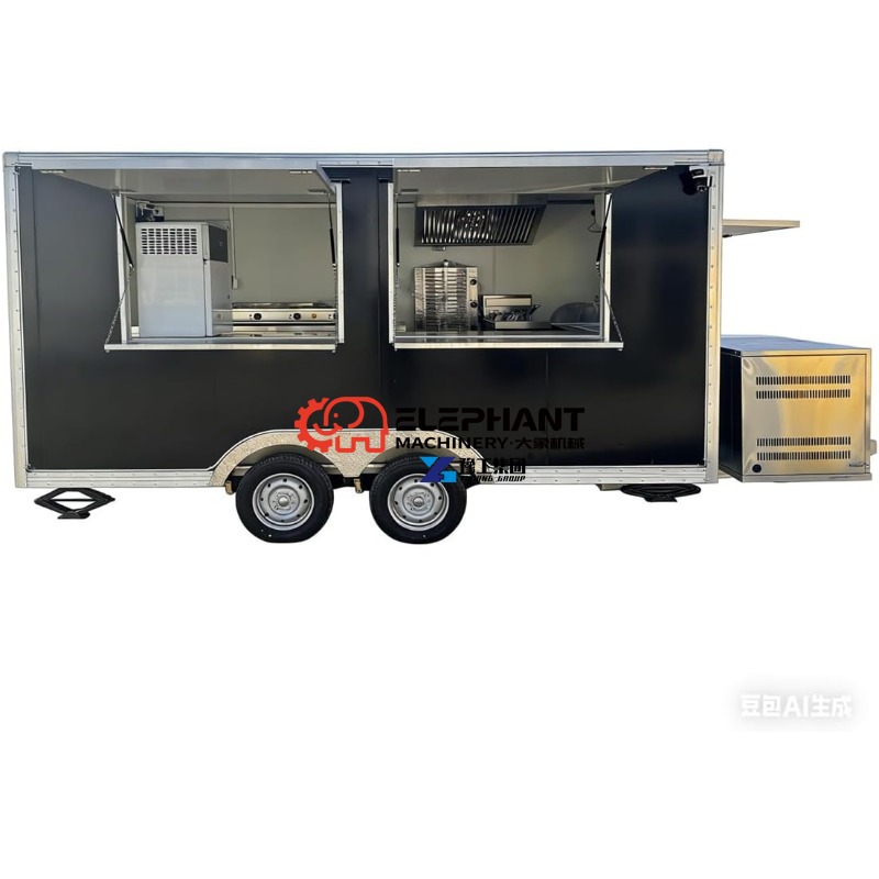 Trailer de Comida Móvel Multif - Street Food Snacks avaliação e preço