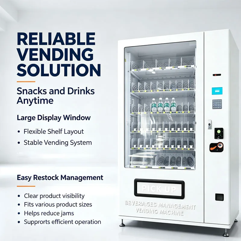 Máquina de Venda Automática de - Food Snacks Vending Machine avaliação e preço